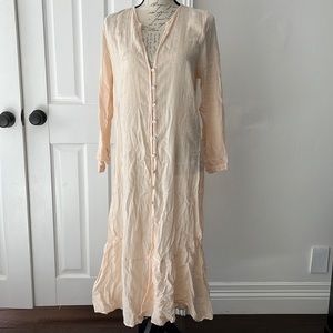 Vix Paula Hermanny Button Front Dress